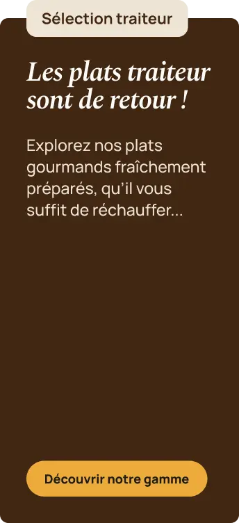 Notre sélection traiteur